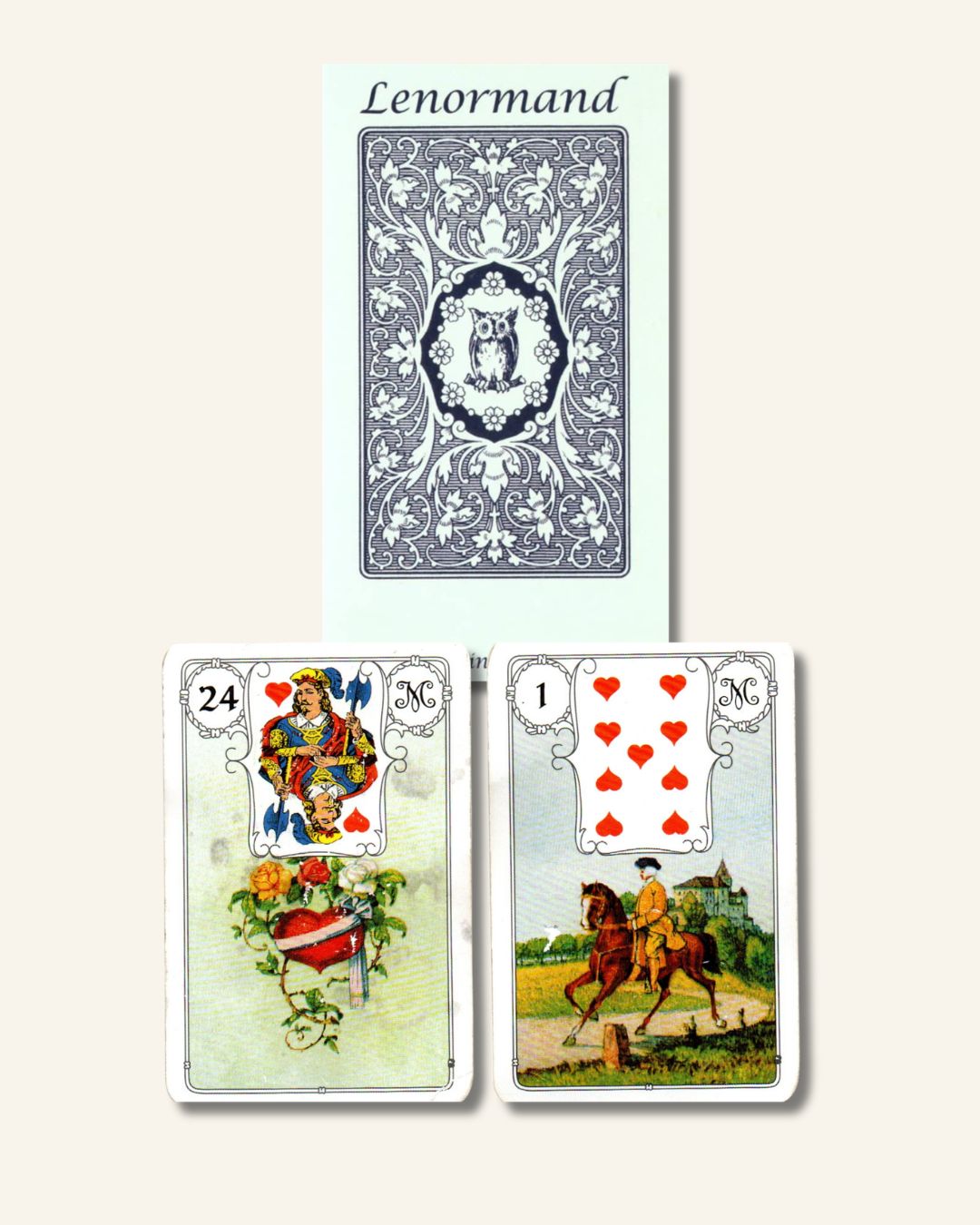 Capa do Madame Lenormand Blue Owl