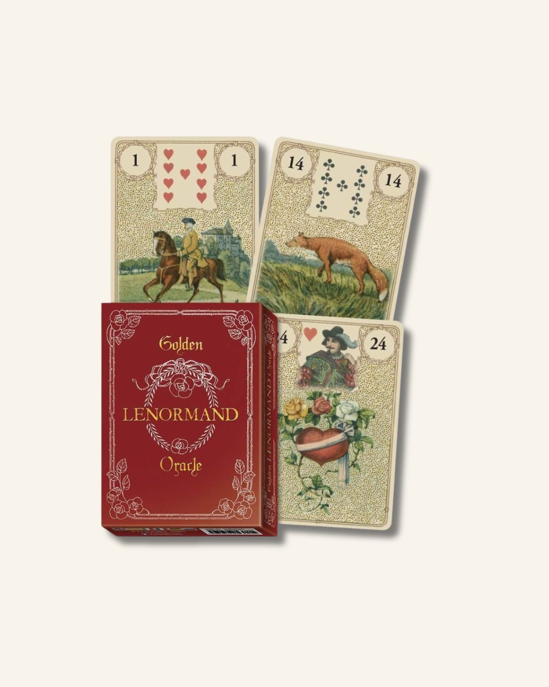 Capa do Golden Lenormand Oracle