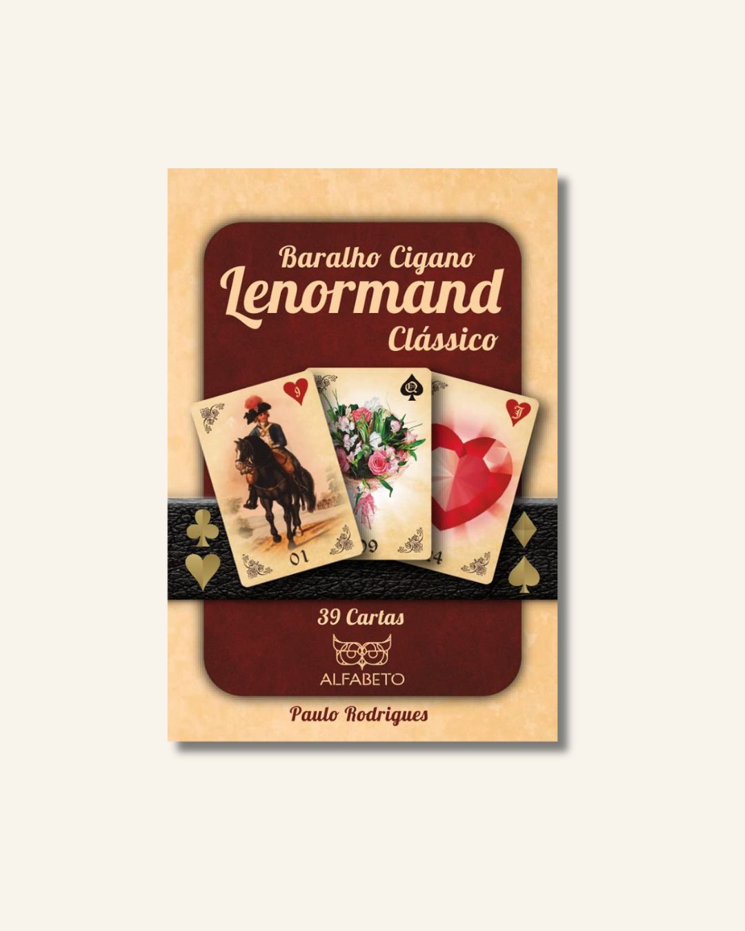Capa do Baralho Lenormand Clássico — Paulo Rodrigues