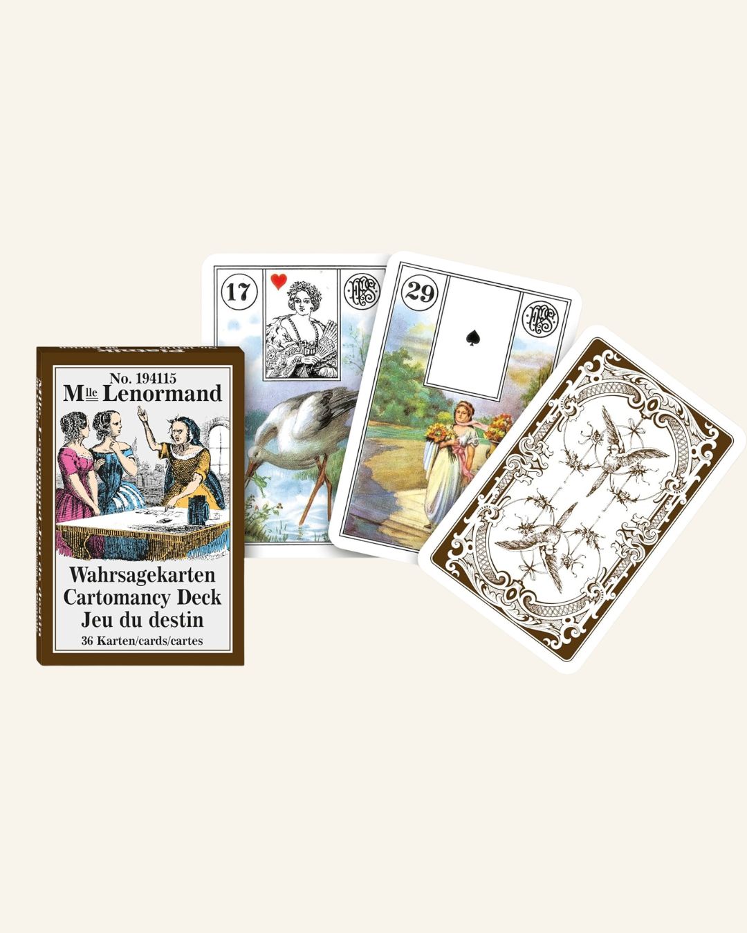 Capa do Piatnik Madame Lenormand nº 194115