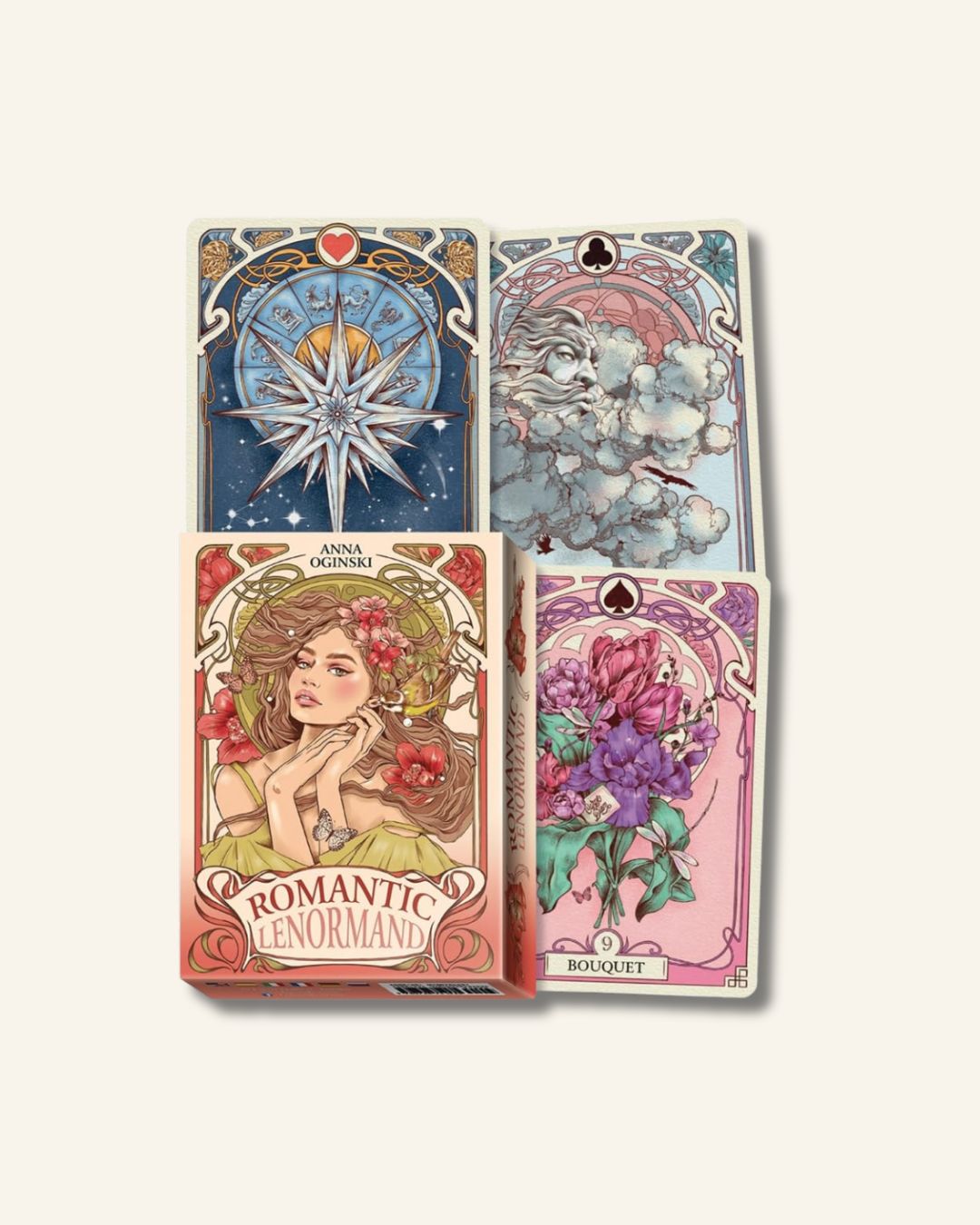 Capa do Romantic Lenormand Oracle