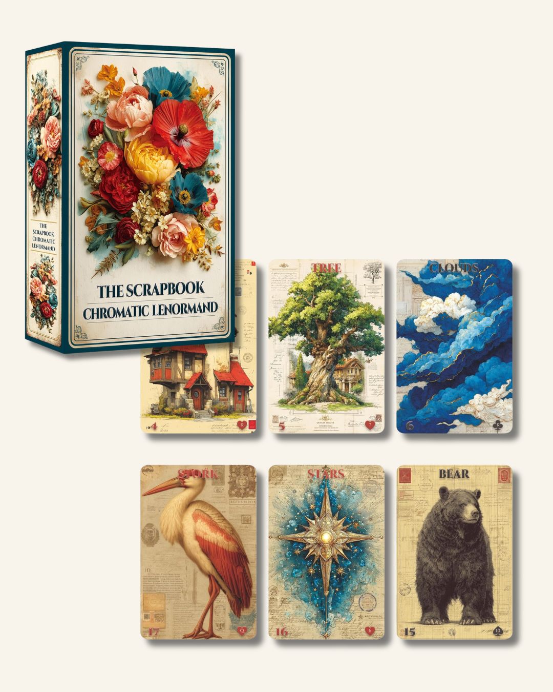 Capa do The Scrapbook Chromatic Lenormand