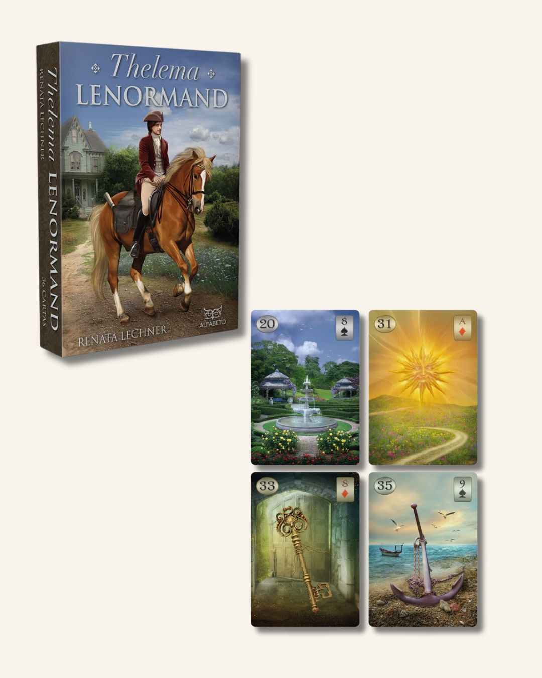 Capa do Thelema Lenormand